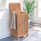 Kosz na pranie vidaXL vidaXL Kosz na pranie, 35x25x60 cm, lite drewno tekowe