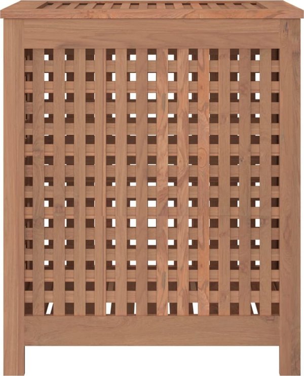 Kosz na pranie vidaXL vidaXL Kosz na pranie, 50x35x60 cm, lite drewno tekowe