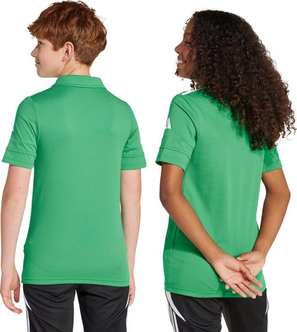 Koszulka dla dzieci adidas Squadra 25 Polo zielona JY3410 152cm