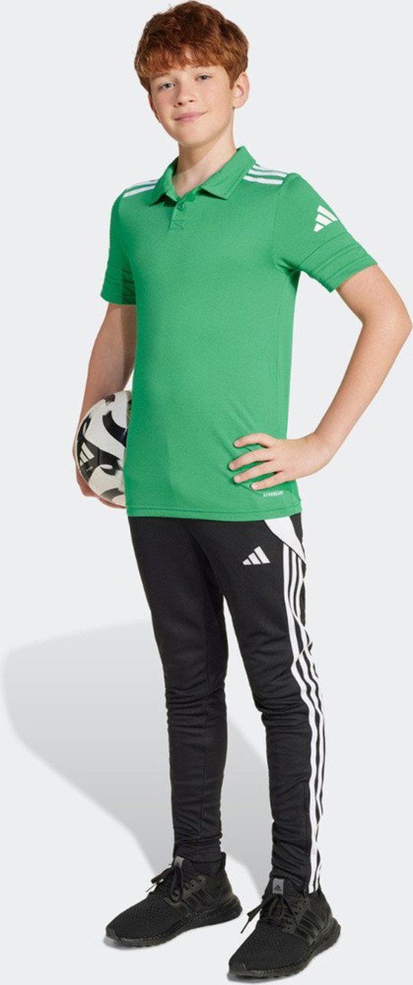 Koszulka dla dzieci adidas Squadra 25 Polo zielona JY3410 152cm