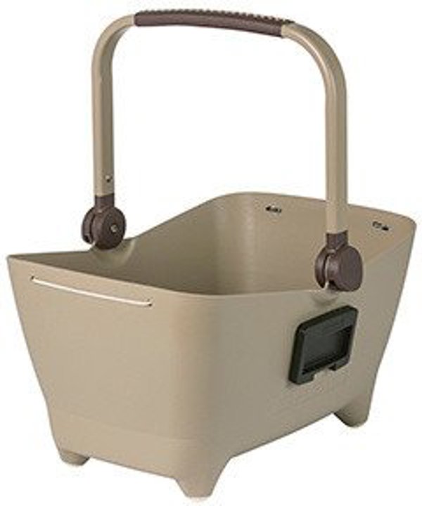 Basil Buddy Dog Μπροστινό Καλαθάκι Ποδηλάτου, Σύστημα KF, 32L, Bisotti Brown