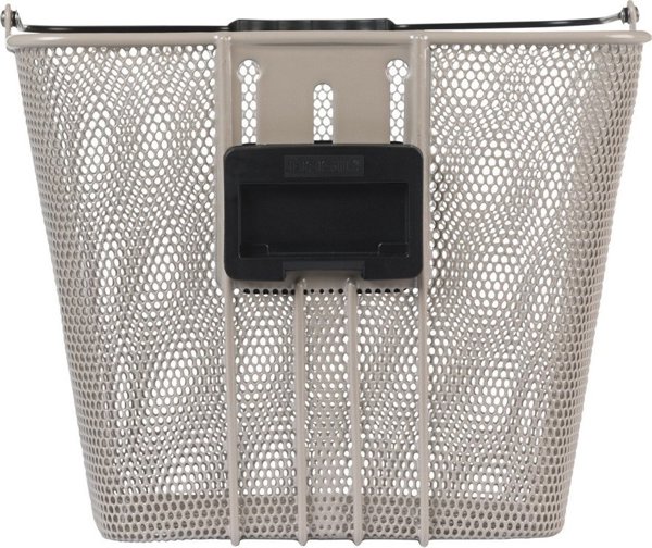 Καλάθι για τιμόνι BASIL BILBAO, KlickFix, Ατσάλινο, Nude Metallic (NEW 2025)