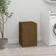 vidaXL Κουτί αποθήκευσης για ρούχα, μέλι καφέ, 44x44x66 εκ., ξύλο πεύκου