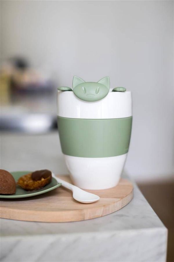 Koziol Aroma To Go Organic 2.0 Θερμική Κούπα 400ml Πράσινη