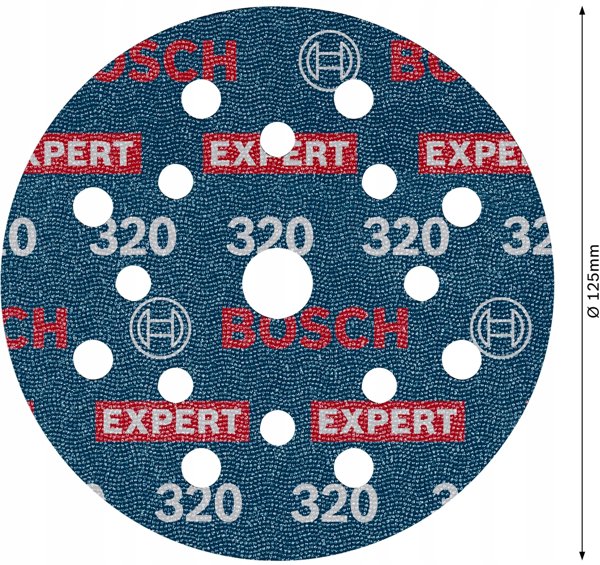 Krazek scierny ExO780 125mm 320 50x