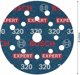 Krazek scierny ExO780 125mm 320 50x