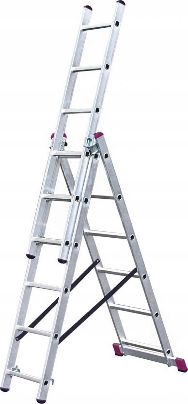 Krause KRAUSE CORDA DRABINA 3x 6 SZCZEBLI TR NA SCHODY KE033369