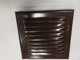 Μεταλλική γρίλια με πλέγμα 165x165mm καφέ WX1BR