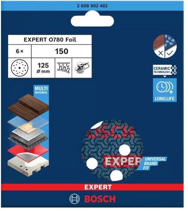 Krazek scierny ExO780,125mm,150,6x