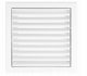 Kratka wentylacyjna regulowana 154x154 mm biala MW100ARK