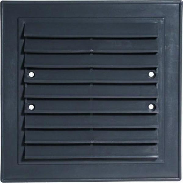 Πλαστικό φερμουάρ κλιμακωτό 14x14cm γραφίτης