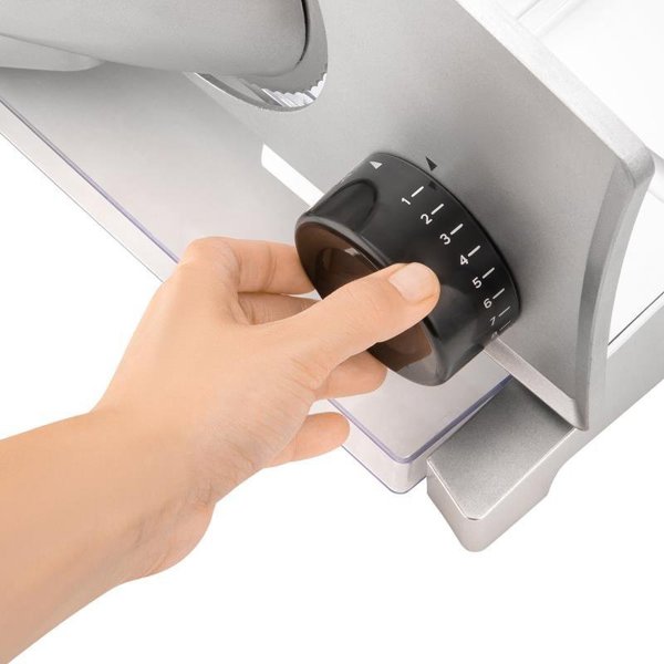Sencor SFS 3050SS Ηλεκτρικός Κόφτης Τροφίμων με Ανοξείδωτο Μαχαίρι 170mm, Ρυθμιζόμενο Πλάτος Κοπής 0-23mm
