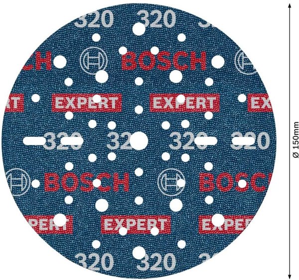 Krazek scierny ExO780, 150mm, 320, 6x