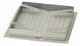 KRATKA METALOWA SKOÅNA W RAMCE Z SIATKÄ 14*14CM GRAFIT MAT