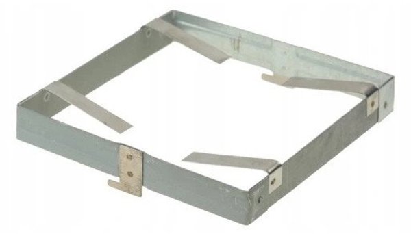KRATKA METALOWA SKOÅNA W RAMCE Z SIATKÄ 14*14CM GRAFIT MAT