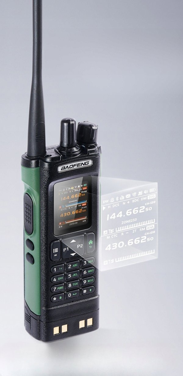 Κυψελοειδής ασύρματος Baofeng DM-32E HTQ DMR+ με συχνότητα αεροπορικής ζώνης