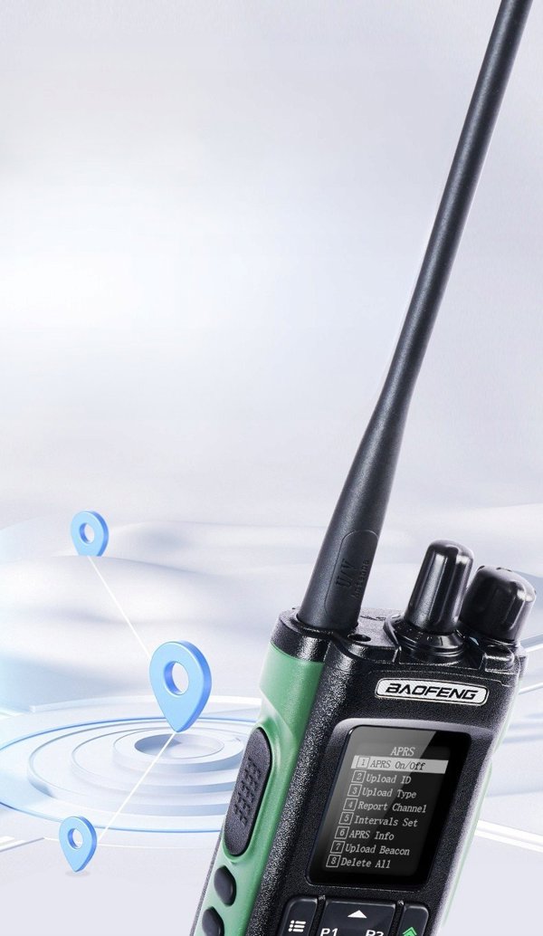 Κυψελοειδής ασύρματος Baofeng DM-32E HTQ DMR+ με συχνότητα αεροπορικής ζώνης