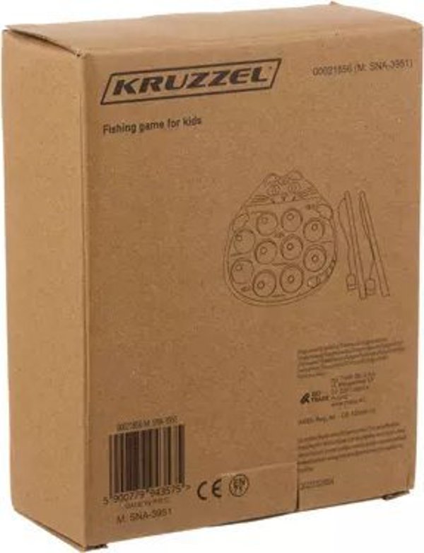 Kruzzel Magnet παιχνίδι "Catching fishes" Kruzzel 21856 13963416 5900779943575