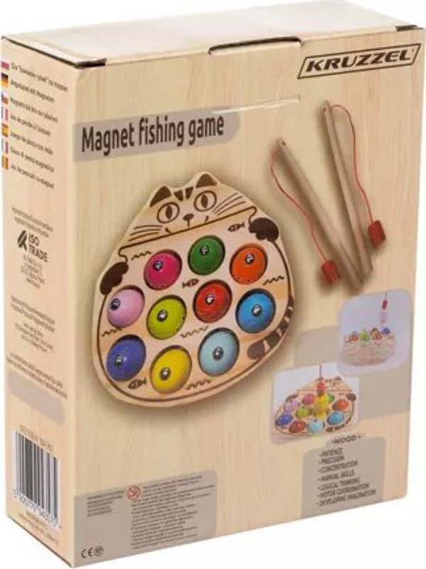 Kruzzel Magnet παιχνίδι "Catching fishes" Kruzzel 21856 13963416 5900779943575