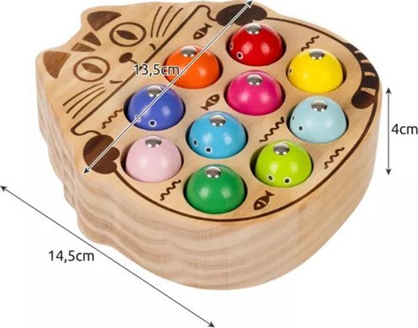 Kruzzel Magnet παιχνίδι "Catching fishes" Kruzzel 21856 13963416 5900779943575