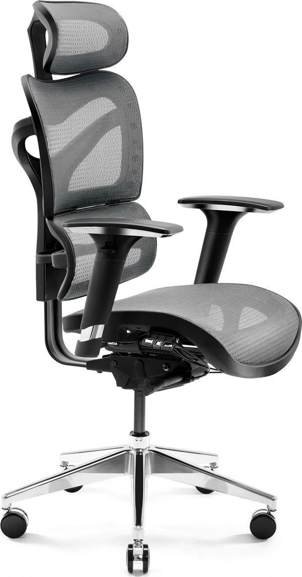 Πολυθρόνα Diablo Chairs V-Commander Μαύρο-γκρι