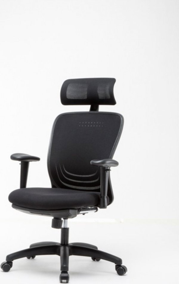 Office Products Καρέκλα Γραφείου Zakynthos, Ρυθμιζόμενα Υποβραχιόνια, Μαύρο Χρώμα