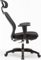 Office Products Καρέκλα Γραφείου Zakynthos, Ρυθμιζόμενα Υποβραχιόνια, Μαύρο Χρώμα
