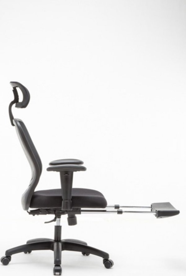 Office Products Καρέκλα Γραφείου Zakynthos, Ρυθμιζόμενα Υποβραχιόνια, Μαύρο Χρώμα