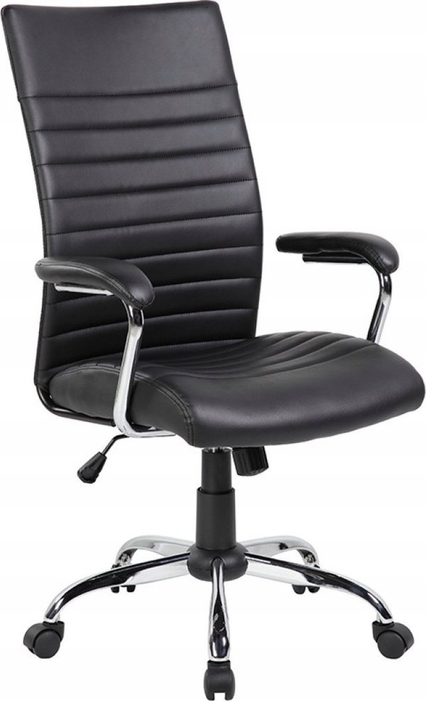 Καρέκλα Γραφείου Office Products Ibiza, Ρυθμιζόμενη, με Μπράτσα, Μαύρη, 65cm
