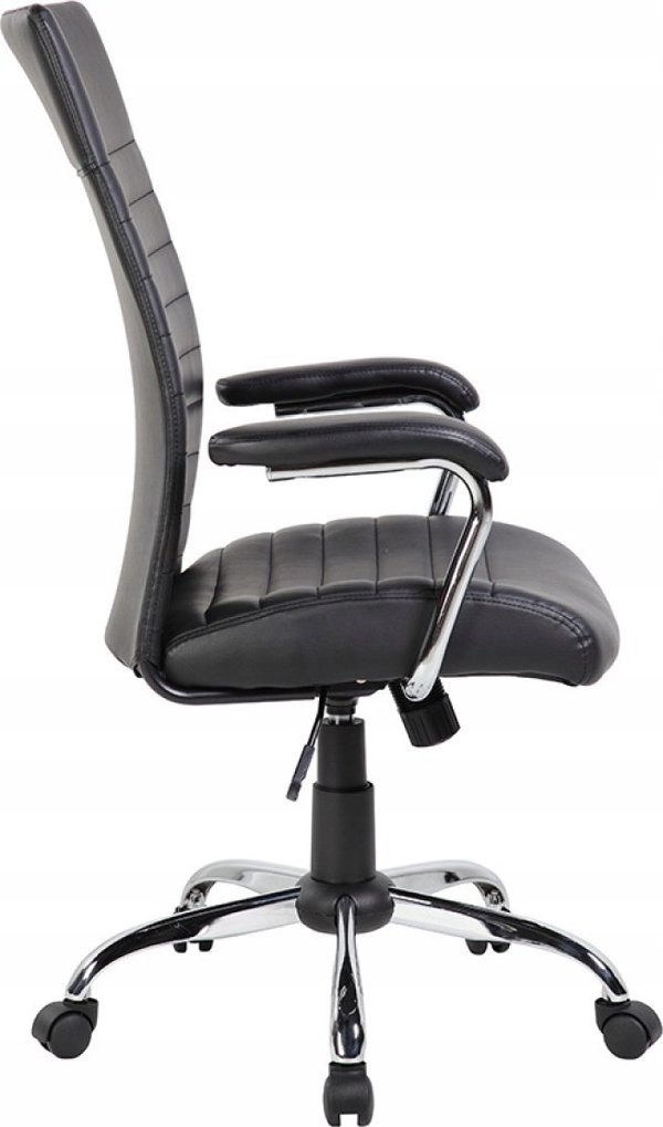 Καρέκλα Γραφείου Office Products Ibiza, Ρυθμιζόμενη, με Μπράτσα, Μαύρη, 65cm