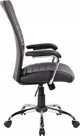 Καρέκλα Γραφείου Office Products Ibiza, Ρυθμιζόμενη, με Μπράτσα, Μαύρη, 65cm