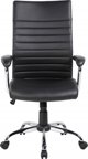 Καρέκλα Γραφείου Office Products Ibiza, Ρυθμιζόμενη, με Μπράτσα, Μαύρη, 65cm