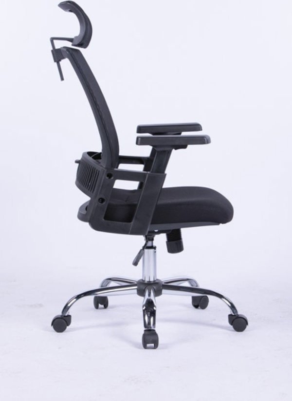 Office Products Καρέκλα Γραφείου Mykonos Μαύρη