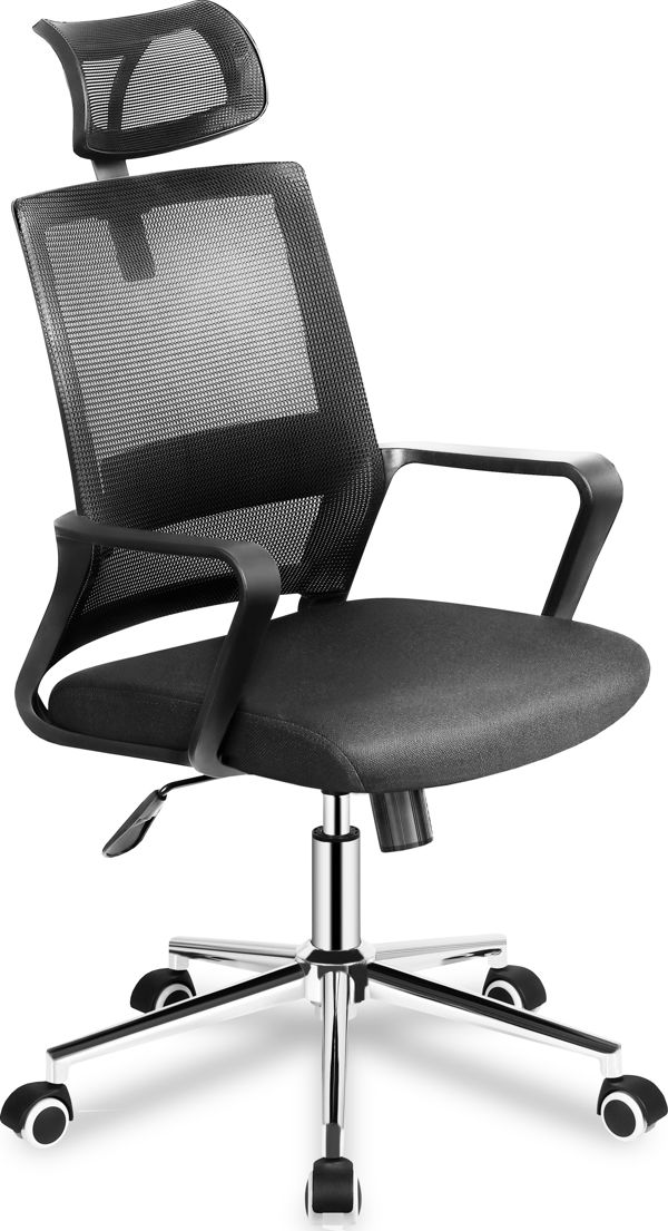 Huzaro Manager 2.1 Εργονομική Καρέκλα Γραφείου, Με Mesh Ύφασμα, Οσφυϊκή Υποστήριξη & Μηχανισμό TILT PLUS, Μαύρη
