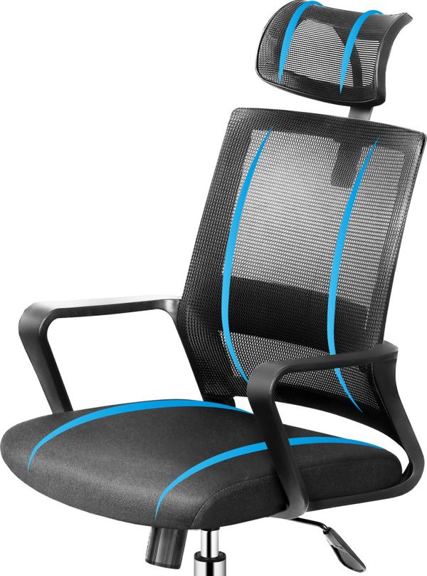 Huzaro Manager 2.1 Εργονομική Καρέκλα Γραφείου, Με Mesh Ύφασμα, Οσφυϊκή Υποστήριξη & Μηχανισμό TILT PLUS, Μαύρη