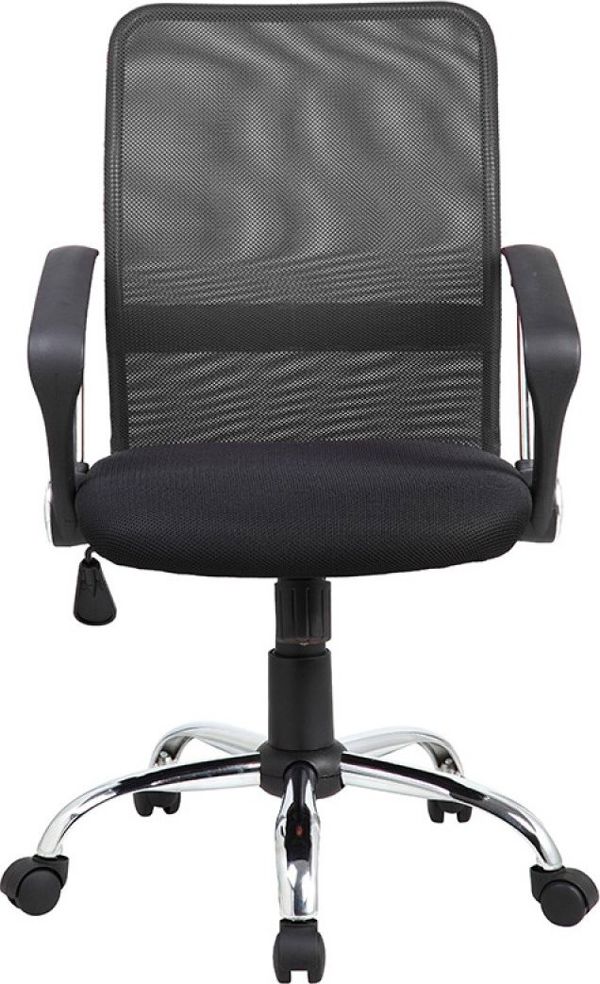 Καρέκλα Γραφείου Office Products Lipsi Με Μπράτσα, Ρυθμιζόμενη Πλάτη, Μαύρη