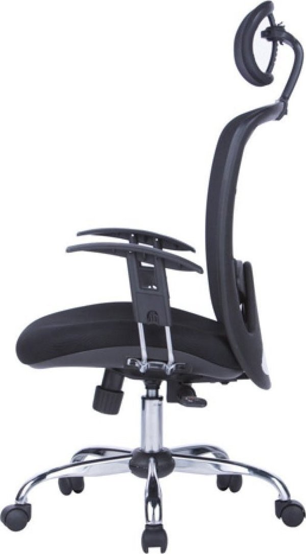 Office Products Καρέκλα Γραφείου Samos, Με Μπράτσα, Μαύρη