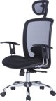 Office Products Καρέκλα Γραφείου Samos, Με Μπράτσα, Μαύρη
