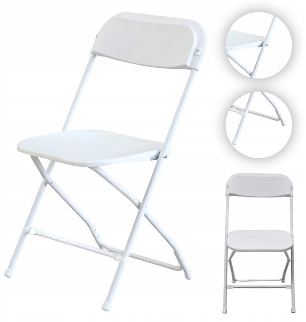 Πτυσσόμενο Καρέκλα Κήπου 44x50x80cm για Catering και Γραφείο