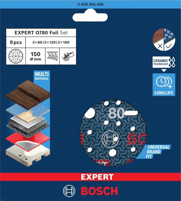 KRÄÅ»EK ÅCIERNY FOLIA EXPERT O780 150MM 9PC