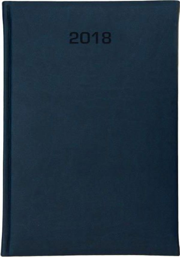 Ημερήσιο Ημερολόγιο Βιβλίου Α5 2018 Vivella eco Μπλε