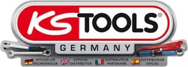 KS Tools Smūginių galvučių komplektas, trumpos 1/2" 10-24mm 12-vnt, KS Tools