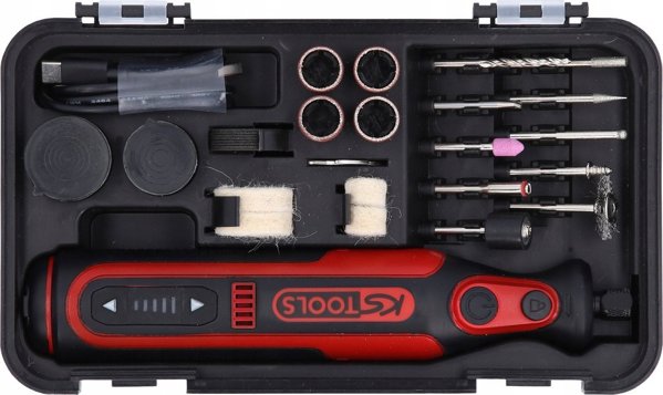 KS Tools eMonster rechargable grinder set, 50 pcs, KS Tools