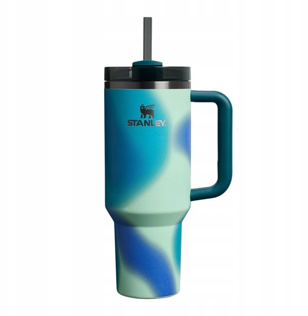 Kubek Termiczny Stanley Quencher H2.O FlowState 1.18L Coastal Teal Motion