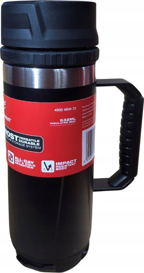 Milwaukee Θερμική Κούπα Packout 532ml με Λαβή - 4932493472