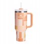Kubek Termiczny Stanley Quencher H2.O FlowState 1.18L Apricot Court Geo