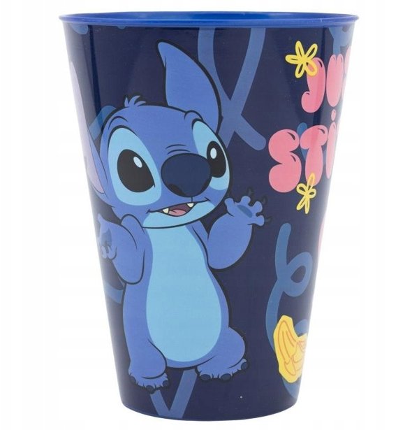 Πλαστικό κύπελλο για παιδιά Disney Stitch 430ml