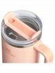 Kubek Termiczny Stanley Quencher H2.O FlowState 1.18L Orange Cream