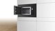Εντοιχιζόμενο φούρνος μικροκυμάτων BOSCH Bosch Serie 2 BFL623MB3, 800 W, 5 επίπεδα ισχύος, LED οθόνη, μαύρο