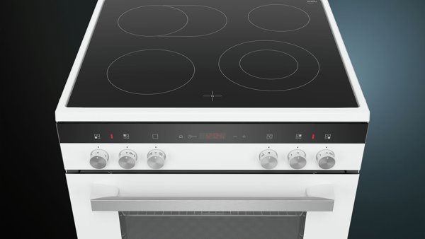 Kuchenka Siemens Siemens freestanding cooker HK9R3A220 A white